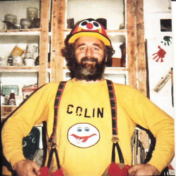 Carla's dad, Colin the Clown Carla's father Colin, in a yellow clown top